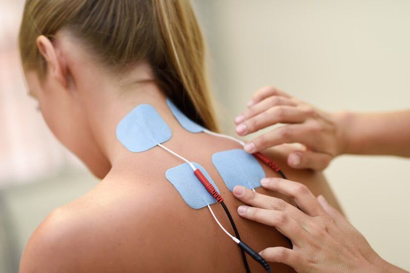 tens unit placement for neck pain